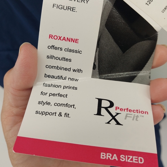 Roxanne Size Ruched Navy Blue One Piece Swimsuit 36C - Picture 4 of 7